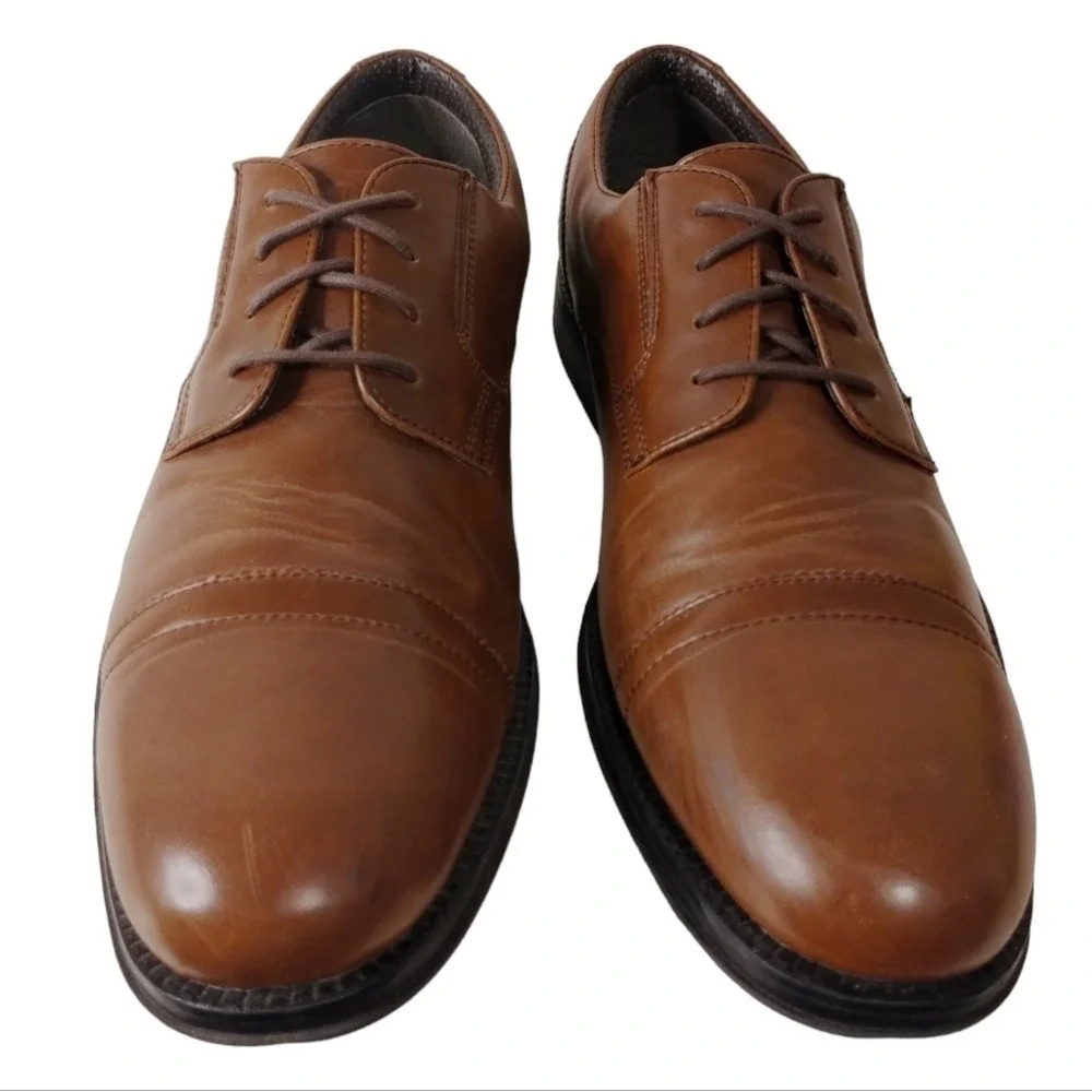 Dockers Men's Garfield‎ Lace-up Oxford Dress/Casual Shoes size 11M Maple